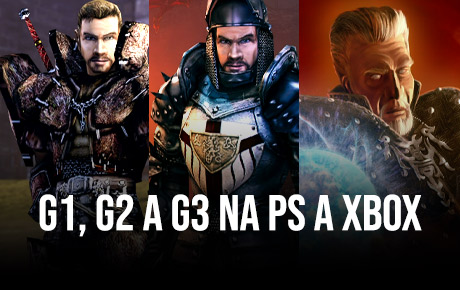 G1, G2 a G3 míří na PS a Xbox